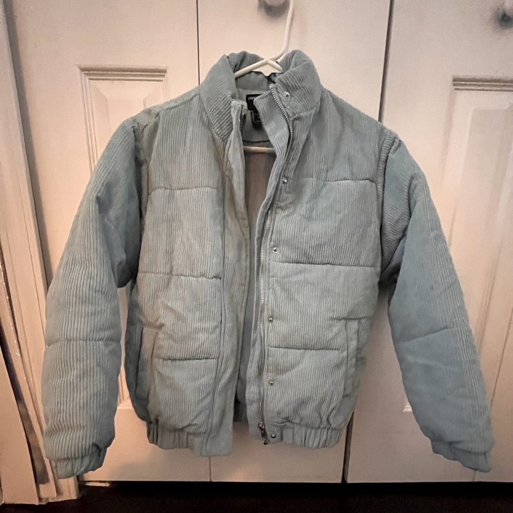 Forever 21 Corduroy Puffer Jacket for girls